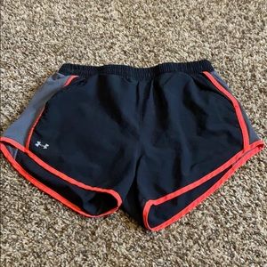 Under armor work out shorts